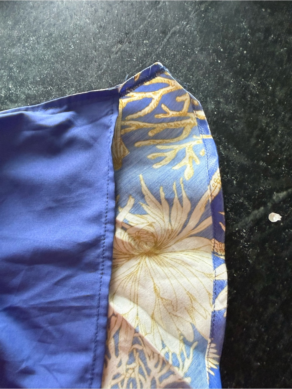 NWT Ciebon Blue Floral Wrap Maxi Dress - Picture 11 of 11